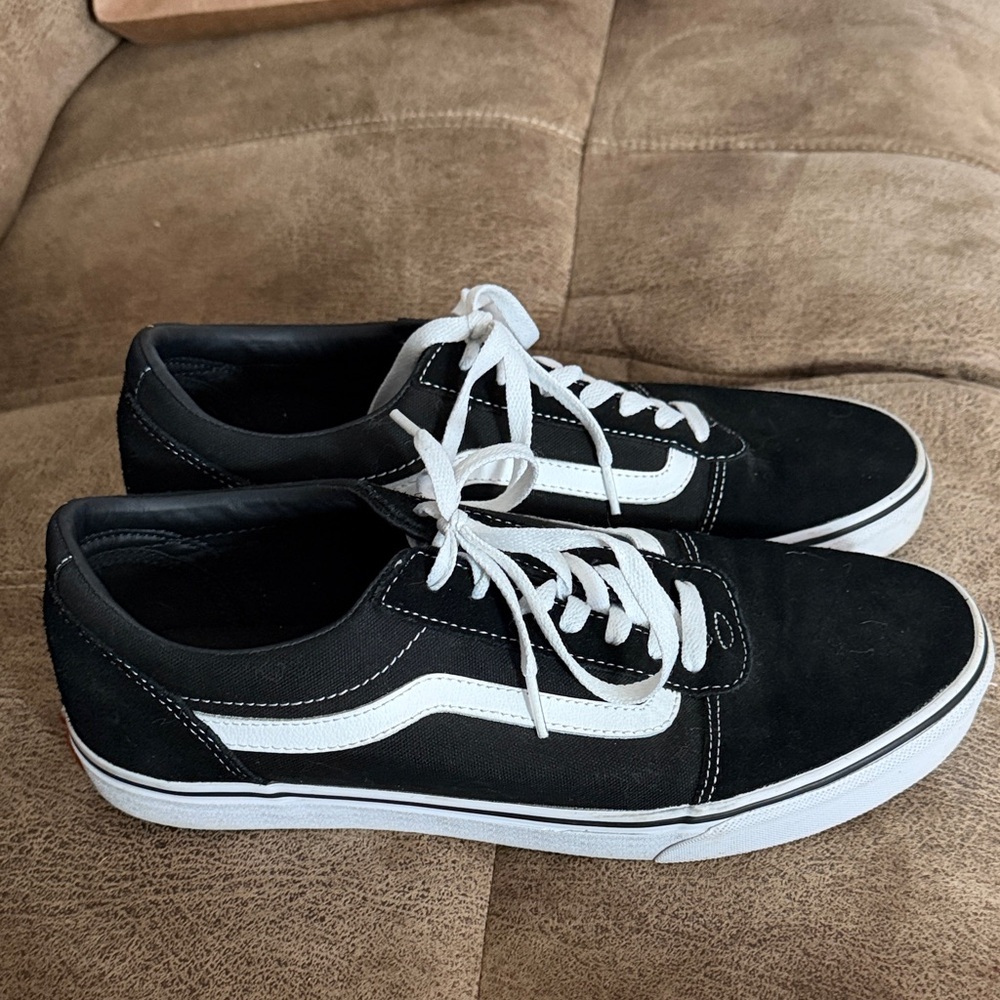 Vans Classic Black and White Sneakers